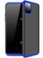 Apple iPhone 11 Pro Double Dip 360 Protective Kılıf - Siyah Mavi 1
