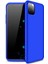 Apple iPhone 11 Pro Double Dip 360 Protective Kılıf - Mavi 1