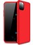 Apple iPhone 11 Pro Double Dip 360 Protective Kılıf - Kırmızı 1