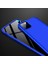 Apple iPhone 11 Pro Max Double Dip 360 Protective Kılıf - Mavi 2