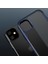 Apple iPhone 11 Frosted Frame Kılıf - Siyah 2