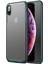 Apple iPhone X Frosted Frame Kılıf - Yeşil 1