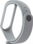 Xiaomi Mi Band 3 / Mi Band 4 Silikon Kordon - Gri 2