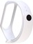 Xiaomi Mi Band 3 / Mi Band 4 Silikon Kordon - Beyaz 2