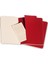Cahier 3Lü Defter Kırmızı Kareli L 80Syf Ch117 5