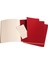 Cahier 3Lü Defter Kırmızı Düz Xl 120Syf Ch123 5