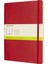 Defter Yumuşak Kapak XL Boy Düz Kırmızı 1