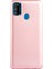 Samsung Galaxy M30S Kılıf Klasik Mat Renkli Yumuşak Premier Silikon Rose Gold 1