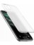Apple iPhone 11 Pro Max Kılıf Transparan PP Sert Silikon Arka Kapak Beyaz 1