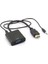 4488 HDMI To VGA Kablo Çevirici Dönüştürücü + Ses Destekli 3