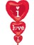 PartiPan I Love You Folyo Balon 1