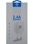 ARB-005 Plastik 2400 mAh 2 Çıkışlı + Micro Usb Data Kablo Ev Tipi Şarj Cihazı 3