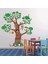 Kt Decoration KT Decor Renkli Ağaç ve Sevimli Hayvanlar Çocuk Odası Sticker 1
