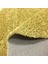 Shaggy 9000NM Gold 160x160 cm Daire Shaggy Halı 2