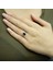lı Oval Safir Anturaj Yüzük 1040087 4
