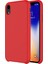 iPhone XR Rubber Fit Kılıf Red 1