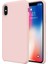 Buff iPhone Xs Max Rubber Fit Kılıf Pink Sand 1