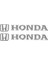 Honda Kabartmalı Sticker Etiket 1