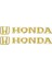 Honda Kabartmalı Sticker Etiket 1
