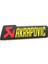 Akrapovic Dikdörtgen Alüminyum Sticker Yapıştırma 1