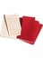 Cahier 3Lü Defter Kırmızı Düz Cep Boy 64Sy Ch113 4