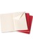 Cahier 3Lü Defter Kırmızı Düz Cep Boy 64Sy Ch113 5