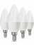 Beyaz Işık LED Buji Mum Ampul 5 Watt Avize Ampulü 10 Adet E-14 Duylu 10'lu Paket 1