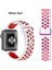 Apple Watch Premium 38-40 mm 2-3-4-5 Uyumlu Spor Delikli Silikon Kordon 3