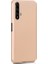 Huawei Honor 20 Kılıf Mat Premium Silikon Kılıf - Gold + Cam Ekran Koruyucu 1