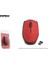 KM-218 USB Kırmızı 2.4Ghz Kumaş Yüzey Kablosuz Mouse 4