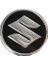 Yuvarlak Suzuki Logo Alüminyum Sticker Etiket 1