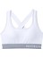 Kadın Armour® Mid Çapraz Sırtlı Spor Sütyeni 1307200-100 1