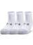 Yetişkin HeatGear® Lo Cut Çorap 3'lü Paket 1346753-100 1