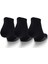 Yetişkin HeatGear® Lo Cut Çorap 3'lü Paket 1346753-001 2
