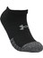 UA HEATGEAR NO SHIW 3PK 1346755-001 Unisex SİYAH Çorap 2