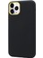 Apple iPhone 11 Pro Max Kılıf Soft Mat Termoplastik Koruma Fresh Color Siyah Sarı 1