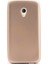 Alcatel U5 Kılıf Premier Silikon Kılıf + Nano Ekran Koruyucu + Kalem Ekran Gold 1