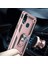Samsung Galaxy A10s Kılıf Çift Katman Zırh Koruma Yüzüklü Vega Gümüş 3
