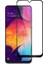 Samsung Galaxy A50s Full Kapatan Renkli Cam Tam Koruma Siyah 1