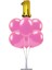 7 'li Balon Stand Demeti Altın Pembe Balon 1