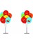 7 'li Balon Stand Demeti Cars Baskılı Balon 1