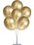 7 'li Balon Stand Demeti Krom Gold Balon 1