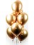 Latex Krom Balon 50 Adet Gold Altın 1