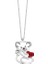 Kalpli Minik Panda Gümüş Kolye - Gms1222 1