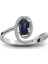 0.73 Ct Pırlanta Safir Yüzük RTY11 1