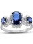 2.36 Ct Pırlanta Safir Yüzük Rty14 1