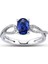1.10 Ct Pırlanta Safir Yüzük Rty36 1
