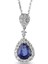 1.62 Ct Pırlanta Safir Kolye Rtkl50 1