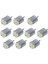 10 Adet Yüksek Devir 3V-6V DC Motor 1