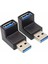 USB 3.0 Dirsek 90 Derece USB Bağlantı Aparatı 1